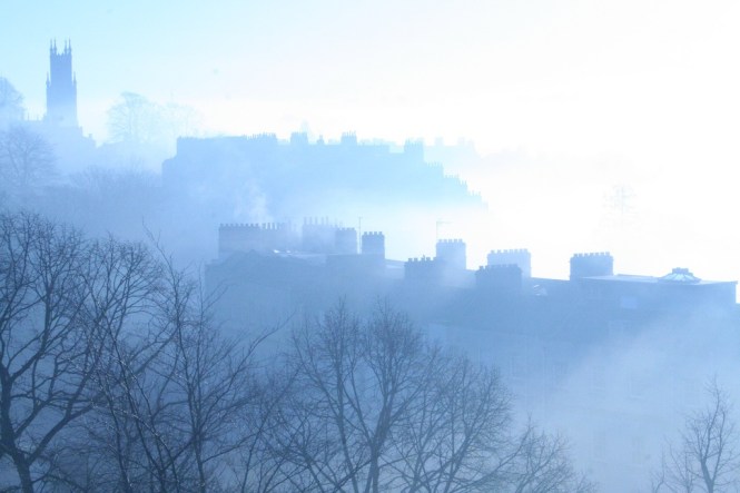 Before the mist rises. An early start