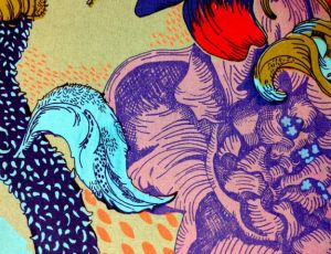 Penny Jeffries Screen Print